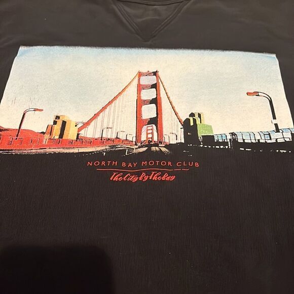 H&M “North Bay Motor Club” crewneck sweater, size Small - Picture 2 of 3